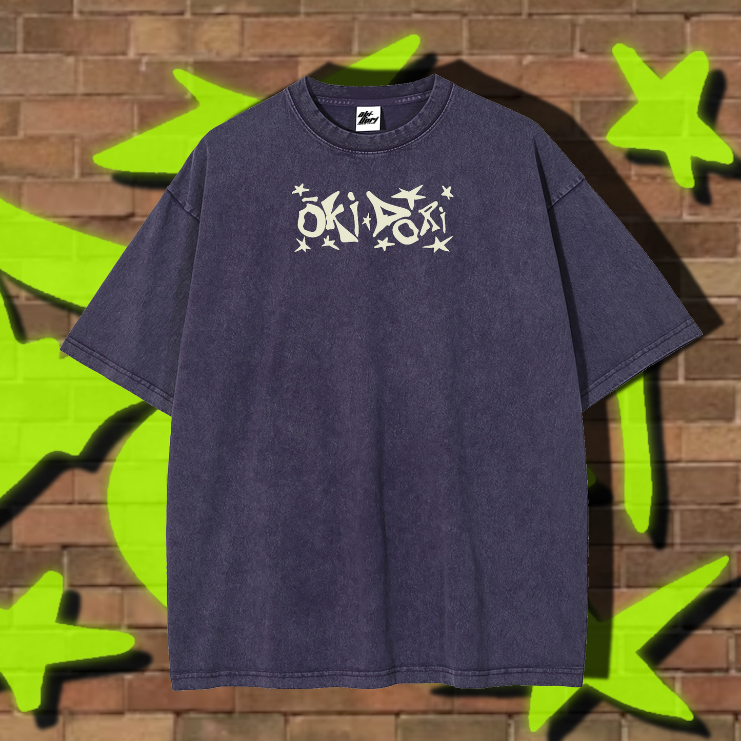 Shibuya Skyline Tshirt Green