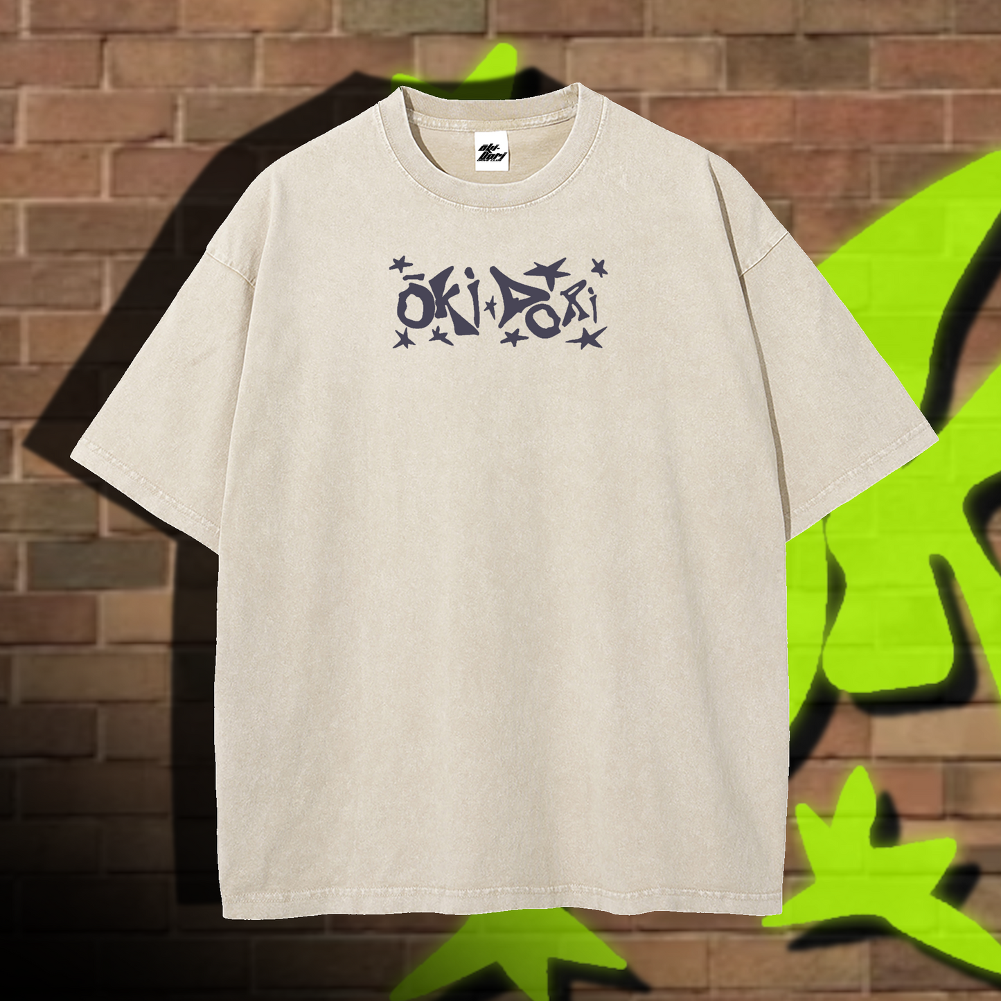 Shibuya Skyline Tshirt Green