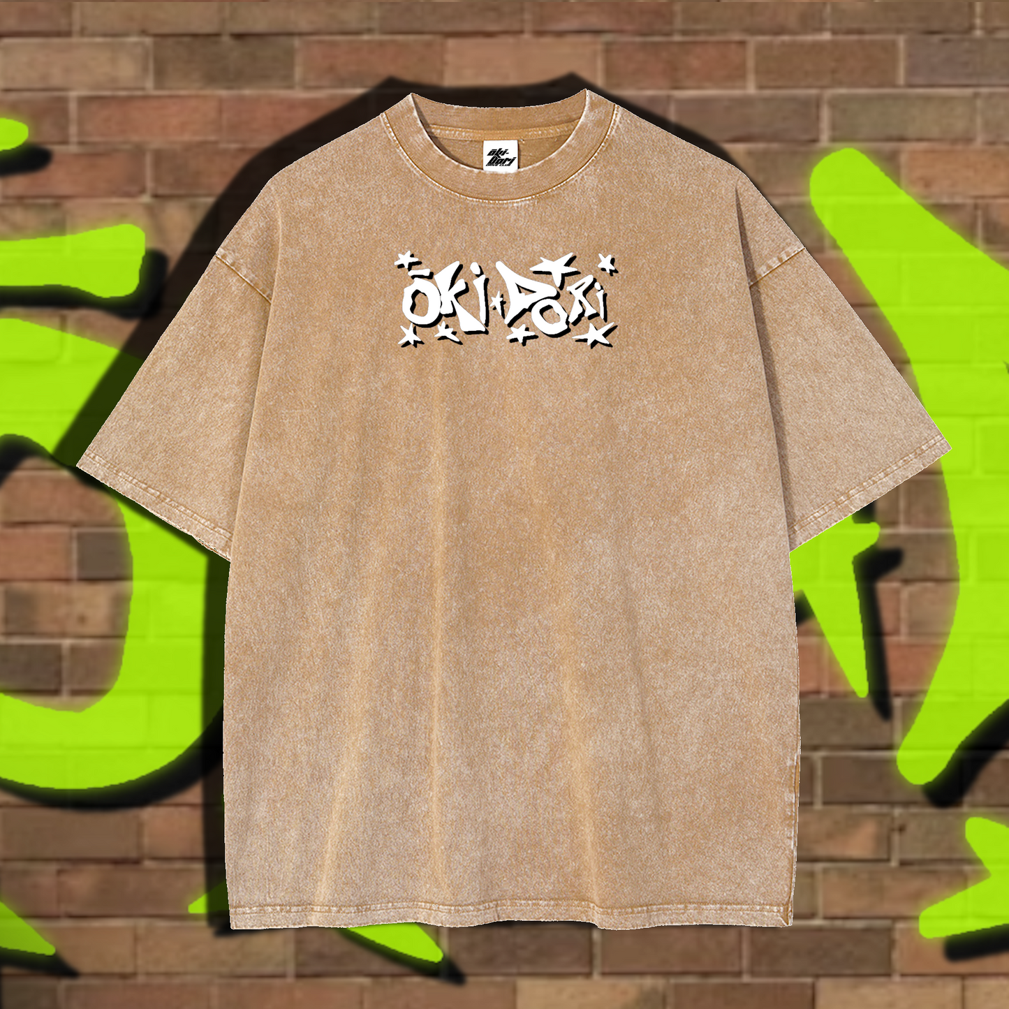 Shibuya Skyline Tshirt Green